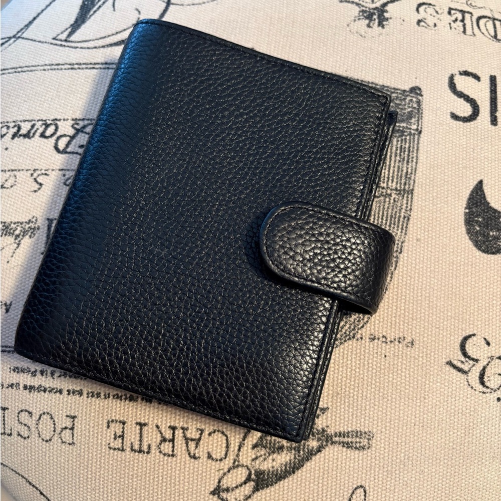 Moterm Pocket Regular Rings Planner - Genuine Leather Binder Organizer